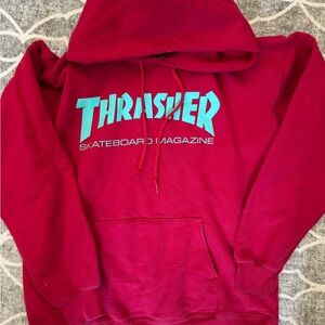 Thrasher Red Hoodie